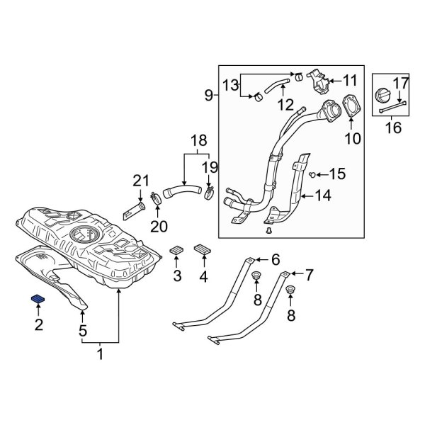 Fuel Tank Insulator