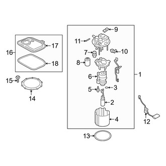 Hyundai OE - Fuel System - Fuel Pump