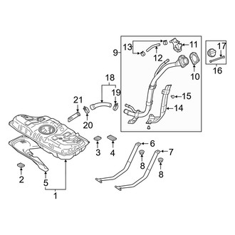 Hyundai OE - Fuel System Components