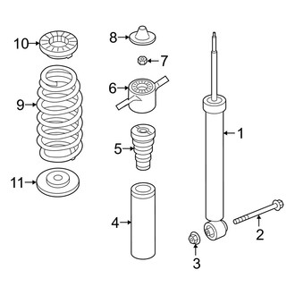Hyundai OE - Rear Suspension - Shocks & Components (Base / Premium / Turbo / Turbo R-Spec / Turbo Ultimate)