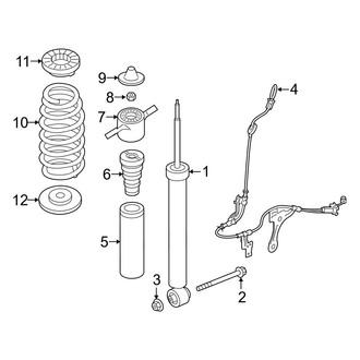 Hyundai OE - Rear Suspension - Shocks & Components