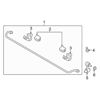 Hyundai OE - Rear Suspension - Stabilizer Bar & Components (Base / Premium / Turbo / Turbo R-Spec / Turbo Ultimate)