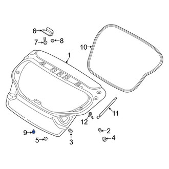 Hyundai OE - Rear Liftgate Drain Plug