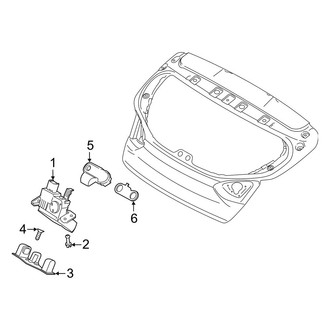 Hyundai OE - Lift Gate - Lock & Hardware