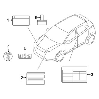 Hyundai OE - Information Labels - Labels