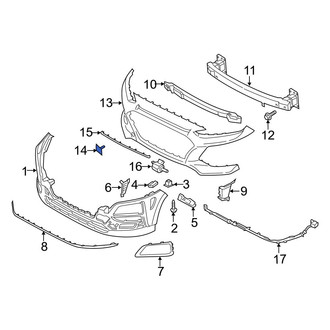 Hyundai OE - Front Tow Eye Cap