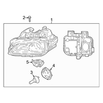 Hyundai OE - Front Lamps - Headlamp Components