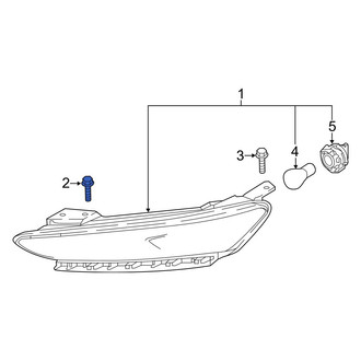 Hyundai OE - Headlight Mounting Bolt