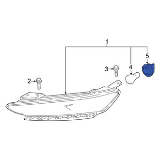 Hyundai OE - Front Daytime Running Light Socket