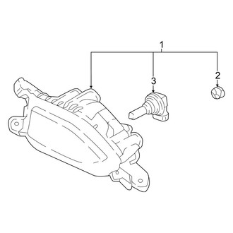 Hyundai OE - Front Lamps - Fog Lamps