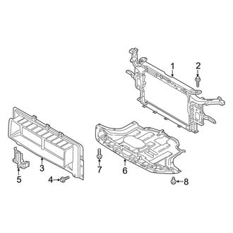 Hyundai OE - Radiator Support