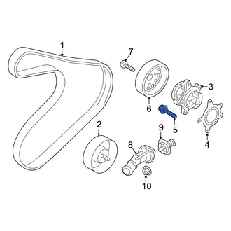 Hyundai OE - Engine Water Pump Bolt