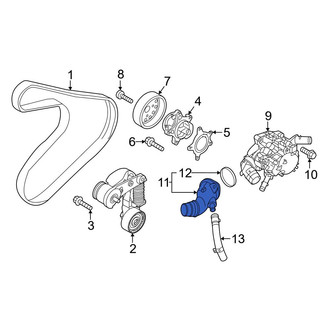 Hyundai OE - Engine Coolant Inlet Flange