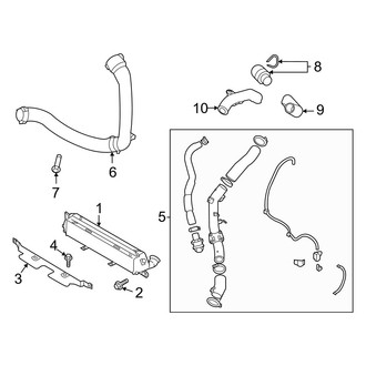 Hyundai OE - Cooling - Intercooler (1.6L)