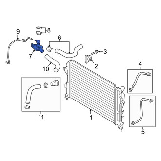 Hyundai OE - Engine Coolant Filler Neck
