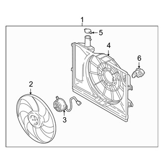 Hyundai OE - Engine Cooling Fan Assembly