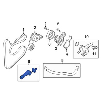 Hyundai OE - Engine Coolant Thermostat Kit