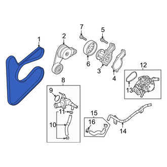 Hyundai OE - Serpentine Belt