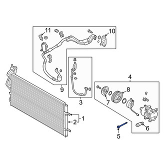 Hyundai OE - A/C Compressor Bolt