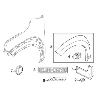Hyundai OE - Fender - Exterior Trim