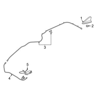 Hyundai OE - Electrical - Antenna (With Shark-Fin Type)