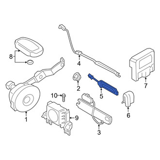 Hyundai OE - Rear Lower Keyless Entry Antenna