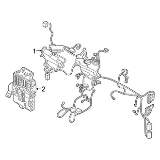Hyundai OE - Electrical - Wiring Harness (Instrument Panel), (1.6L)