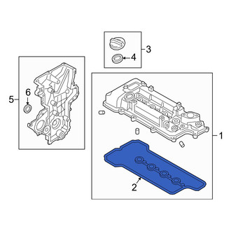 Hyundai OE - Engine Valve Cover Gasket
