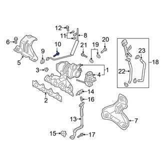 Hyundai OE - Turbocharger Oil Line Bolt