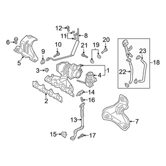 Hyundai OE - Engine / Transaxle - Turbocharger & Components