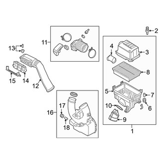 Hyundai OE - Engine / Transaxle - Air Intake