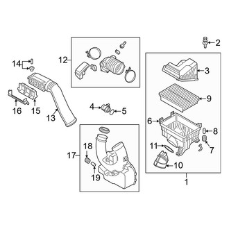 Hyundai OE - Engine / Transaxle - Air Intake