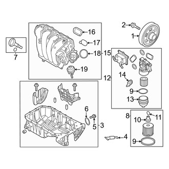 Hyundai OE - Engine / Transaxle - Engine Parts