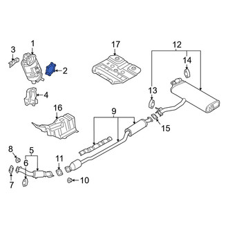 Hyundai OE - Catalytic Converter Gasket