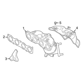 Hyundai OE - Exhaust System - Manifold (SE / SEL)