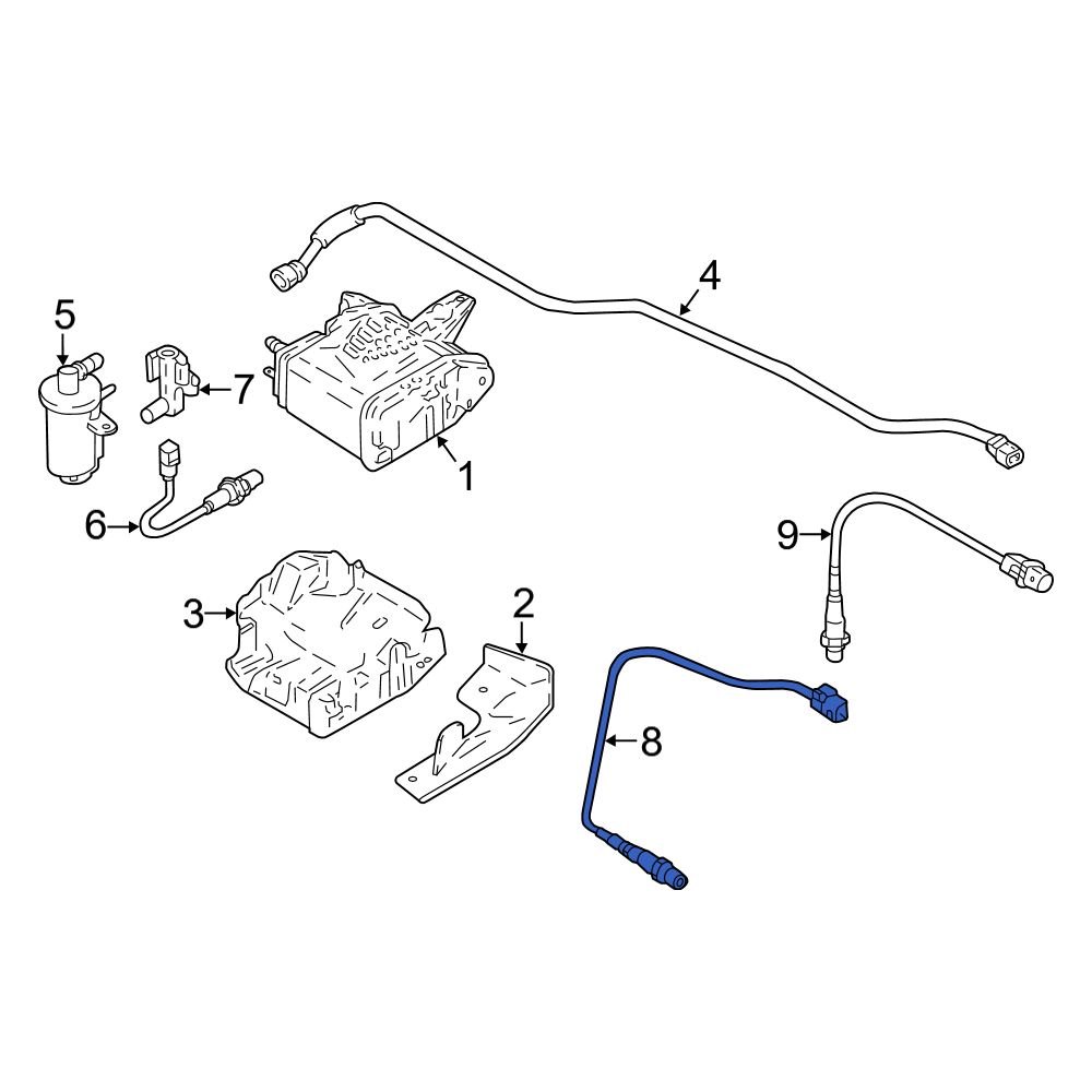 hyundai-oe-392102j001-rear-oxygen-sensor