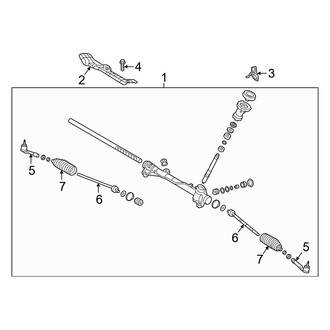 Hyundai OE - Steering Gear & Linkage (Limited / SE / SEL / Ultimate)