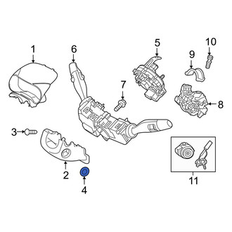 Hyundai OE - Steering Column Cover Grommet