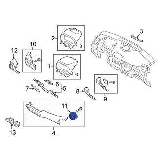 Hyundai OE - Right Dashboard Air Vent