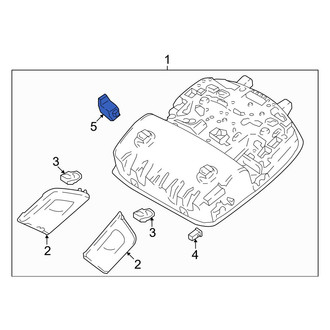 Hyundai OE - Left Navigation Microphone