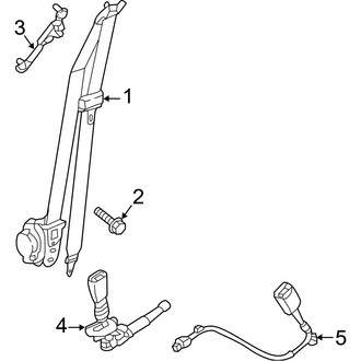 Hyundai OE - Restraint Systems - Front Seat Belts