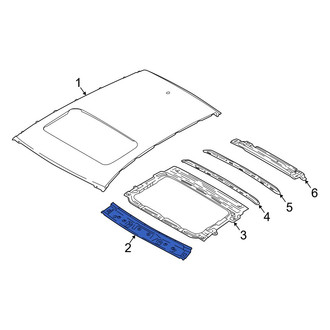 Hyundai OE - Front Roof Header Panel