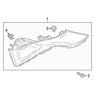 Hyundai OE - Quarter Panel - Interior Trim (Iron Man Edition / Limited / SE / SEL / Ultimate)