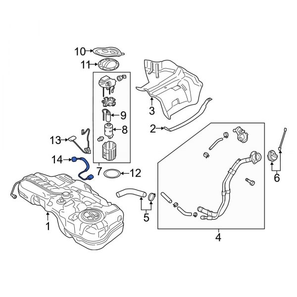 Fuel Pump Wiring Harness