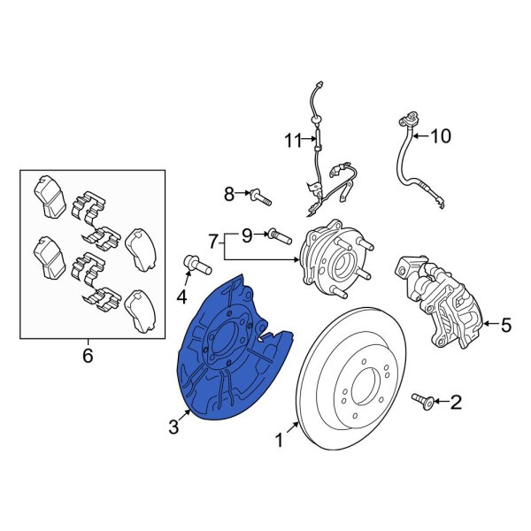 Brake Dust Shield