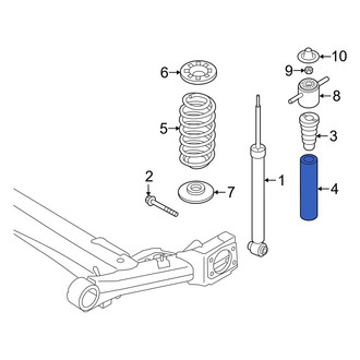 Hyundai OE - Rear Suspension Shock Absorber Bellows