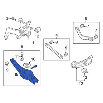 Hyundai OE - Front Left Suspension Control Arm