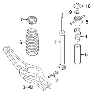 Hyundai OE - Rear Suspension - Shocks & Components (AWD)