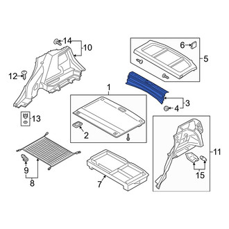Hyundai OE - Rear Left Liftgate Trim Scuff Plate