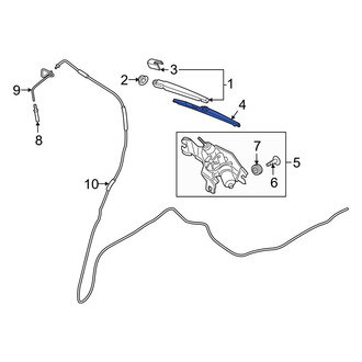 Hyundai OE - Rear Wiper Blade